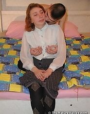Redhead mature got undressed and face-fucked